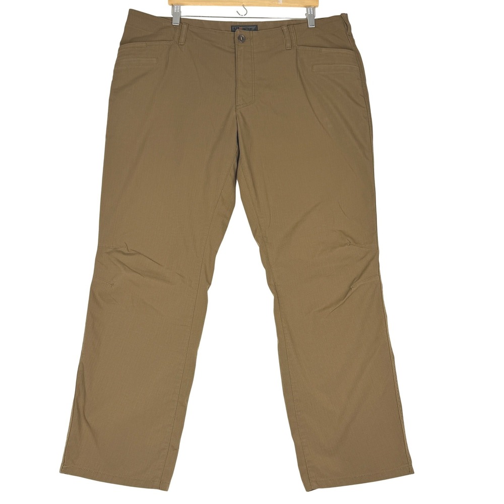 5.11 Tactical Ridgeline Pants Mens 42x32 Battle Brown Flex-Tac Ripstop 74411